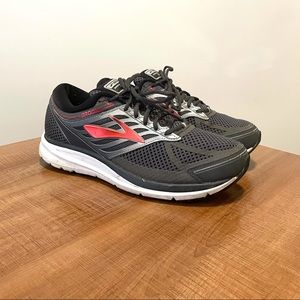 Brooks Addiction 13 Red Athletic Walking Shoes